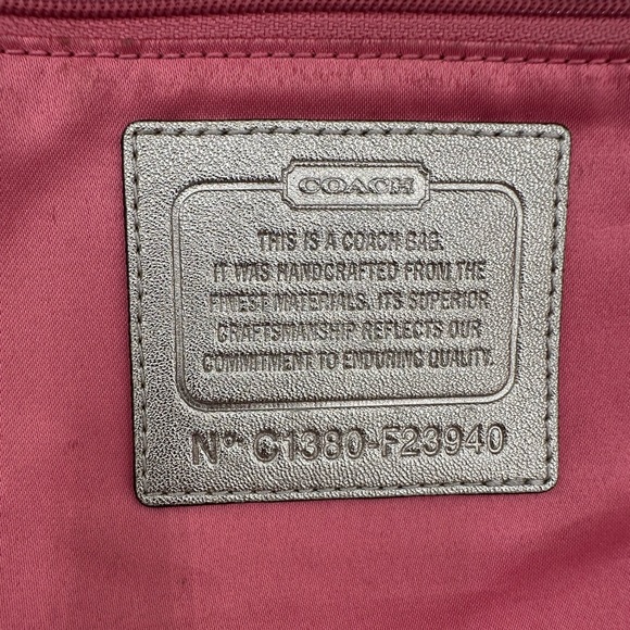 Coach Daisy Outline Signature Mia F23040 in Pink/Brown/Tan - Picture 14 of 14